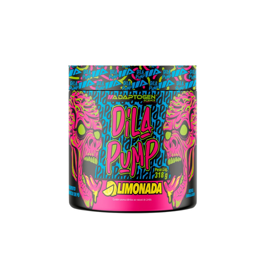 ADAPTOGEN PRÉ-TREINO DILA PUMP (SEM CAFEINA) POTE 318G