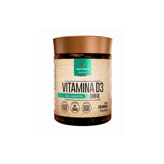 NUTRIFY VITAMINA D3 60 CAPSULAS