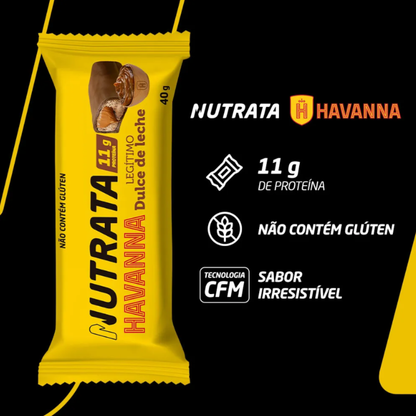 NUTRATA BARRA WHEY GREGO BAR HAVANNA 40G