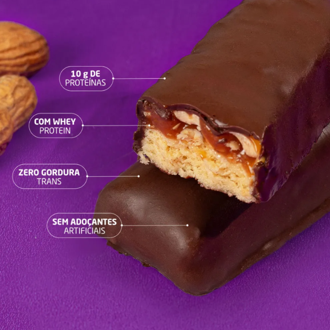 NUTRATA BARRA PROTEIN 45G DARK CARAMEL