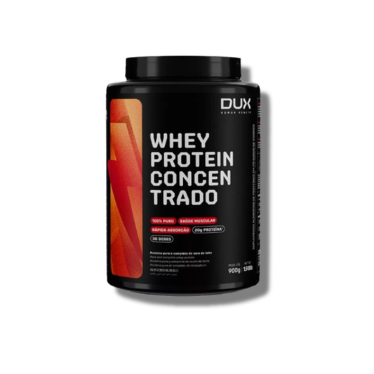 DUX WHEY PROTEIN CONCENTRADO POTE 900G