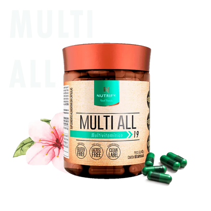 NUTRIFY MULTIVITAMINICO MULTI-ALL 60 CAPSULAS
