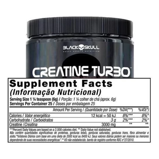 BLACK SKULL CREATINE TURBO