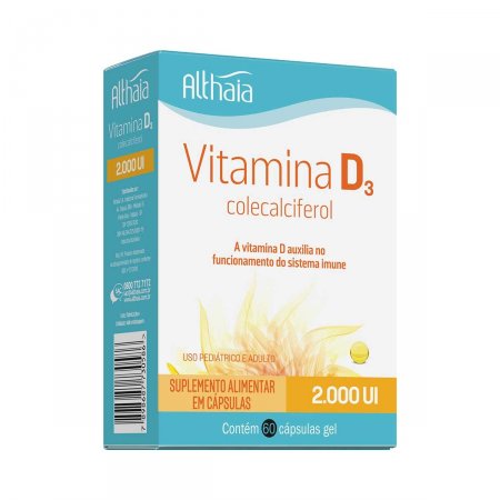 EQUALIV VITAMINA D 2.000UI (ALTHAIA) 60CPS