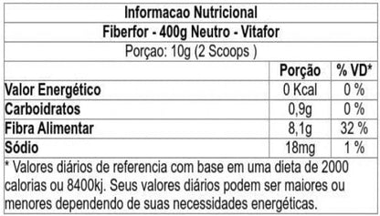 VITAFOR FIBRA FIBERFOR LATA 400G