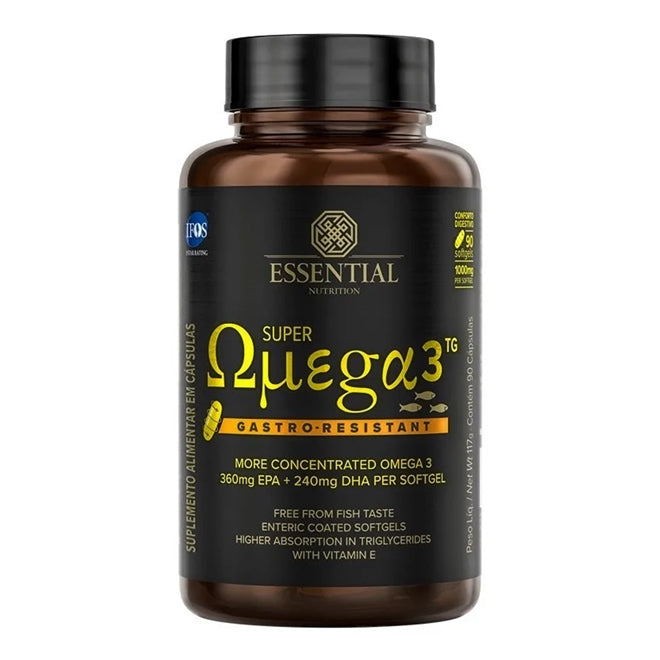 ESSENTIAL ÔMEGA 3 TG GASTRO-RESISTANT 1G 90CAPS