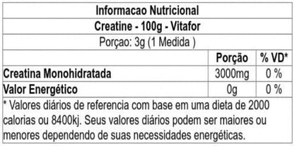 VITAFOR CREATINE POTE 100G