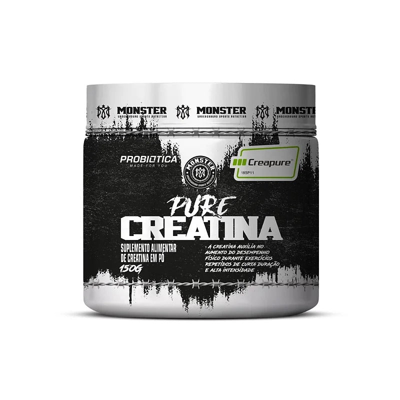 MONSTER CREATINA PURE CREAPURE POTE 150G