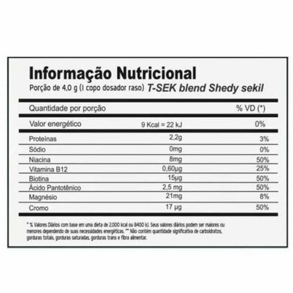 POWER SUPPLEMENTS DIURÉTICO T-SEK 120G